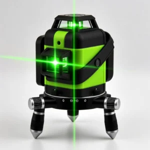 Laser Krzyżowy 360° GreenBeam 4D (Statyw + Walizka)