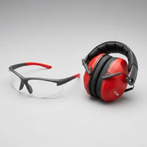 Zestaw Ochronny Tytan (Okulary + Nauszniki SNR 30 dB)