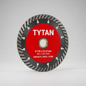 Tarcza Diamentowa Tytan Turbo 125 mm do Betonu